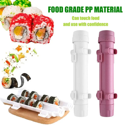 Quick Sushi Roll Maker & Rice Mold for Homemade Sushi