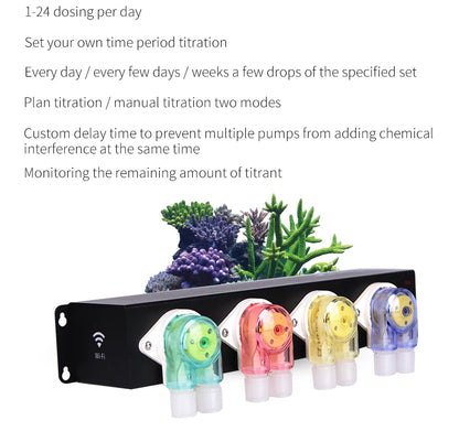 Kamoer F4 PRO V2 WiFi & Bluetooth Aquarium Dosing Pump