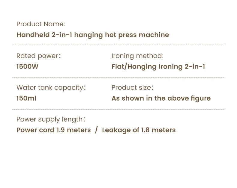 Portable Garment Steamer