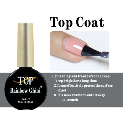 Rainbow Ghini 15ML HEMA & TPO Free Gel Nail Polish