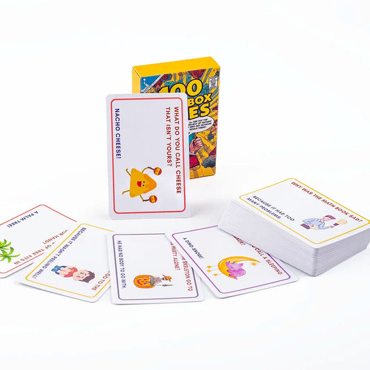 Kids Joke Cards – 100 Fun Riddles & Conversation Starters