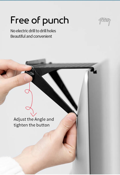 Adjustable Monitor Top Display Shelf