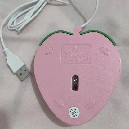 Pink Wired Gaming Mouse