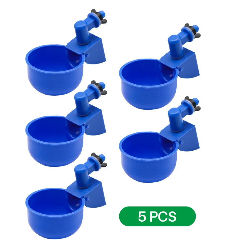 Automatic Chicken Water Cups Set