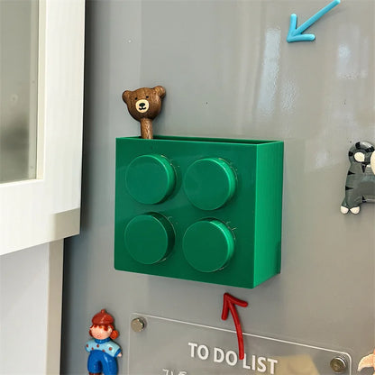 Magnetic Building Block Storage Box
