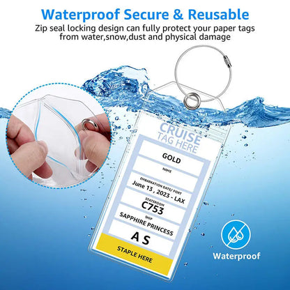 Waterproof Cruise Luggage Tags