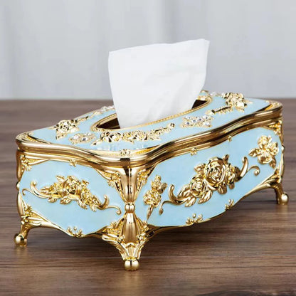 European Luxury Tissue Box Holder
