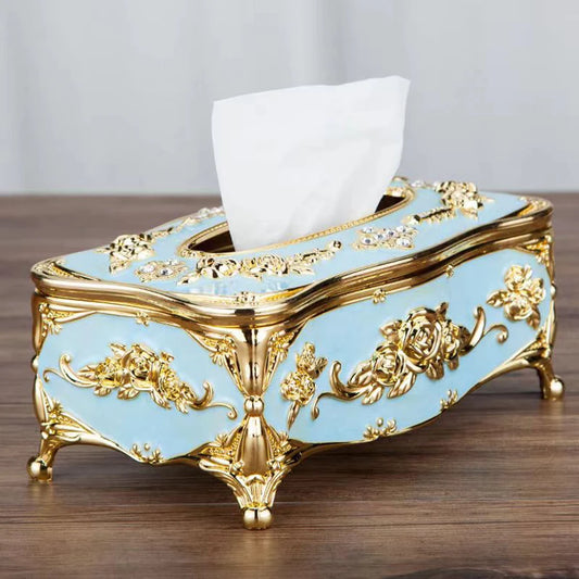 European Luxury Tissue Box Holder