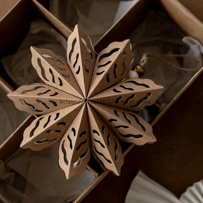 Honeycomb Paper Christmas Hanging Ornament