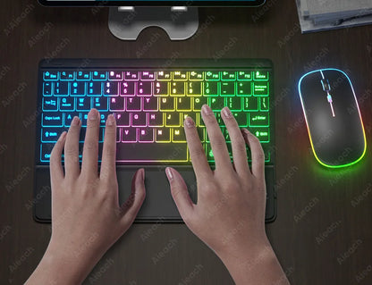 Wireless Bluetooth Keyboard with Touchpad