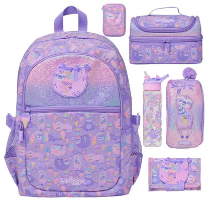 Casual Student Backpack with Integrated Lunch Storage