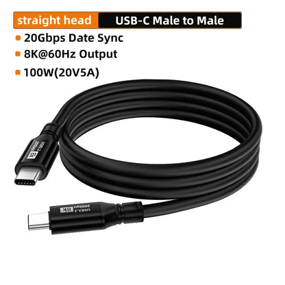 USB-C to USB-C 100W PD Fast Charging Cable