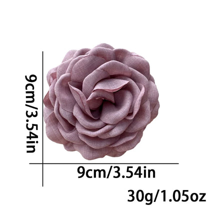 Rose Flower Hair Clip for Women