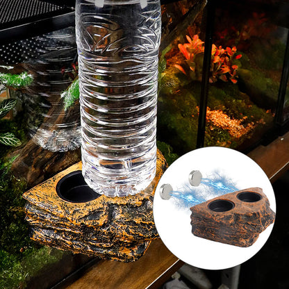 Magnetic Reptile Feeder Bowl for Terrarium Pets