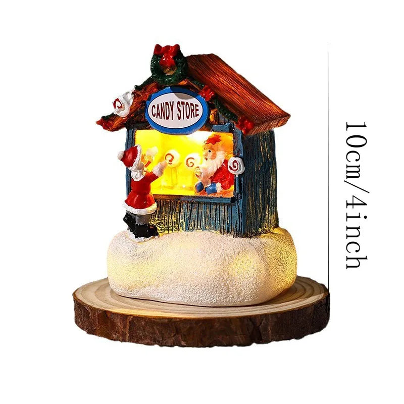 Light-Up Mini Christmas Village House
