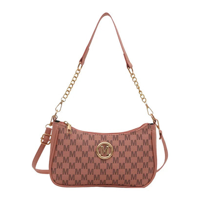 Vintage PU Leather Crossbody Satchel Bag