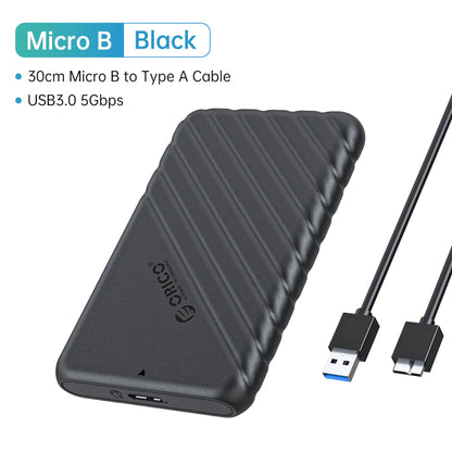 ORICO MicroB USB3.0 2.5" External Storage Hard Drive