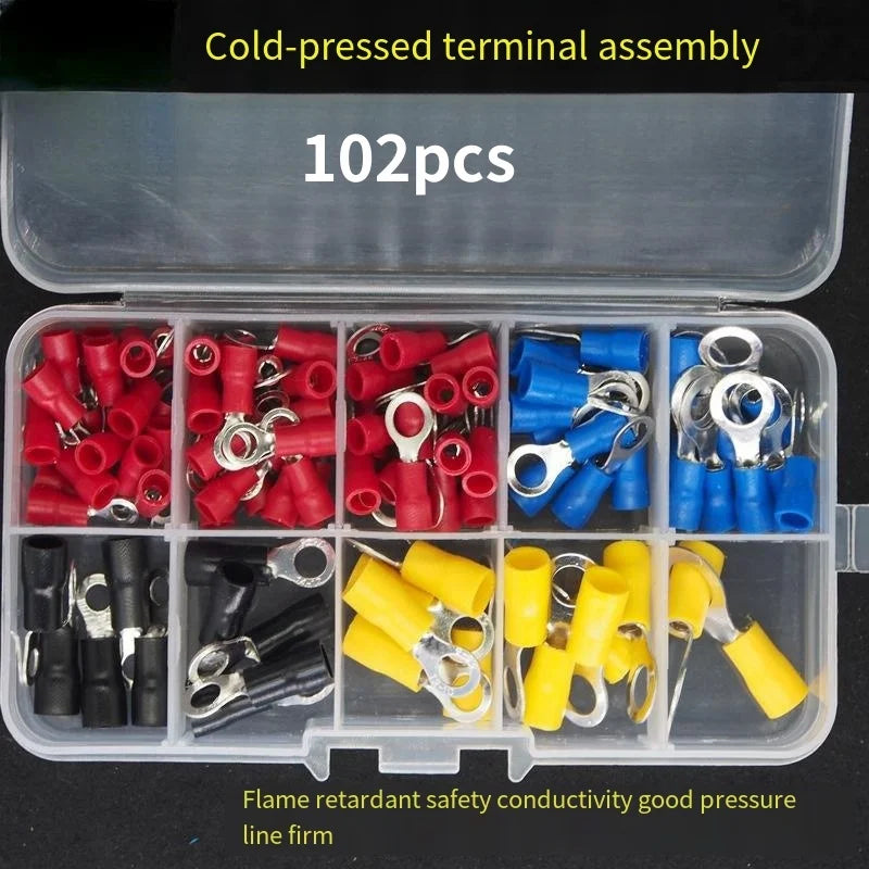 Insulated Wire Connector & Crimp Terminal Kit