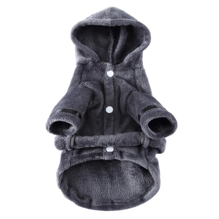 Pet Dog Bathrobe Drying Robe with Adjustable Belt
