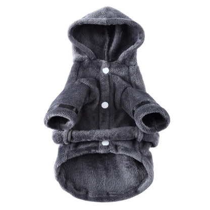 Pet Dog Bathrobe Drying Robe with Adjustable Belt
