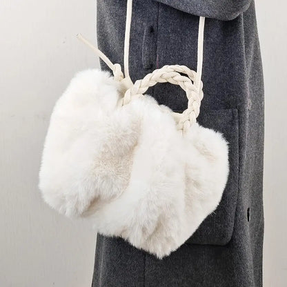Plush Cloud Crossbody Handbag