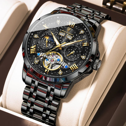 Men's Automatic Skeleton Mechanical Watch