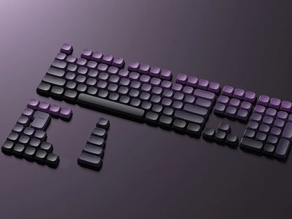 Gradient Purple Low Profile Keycaps
