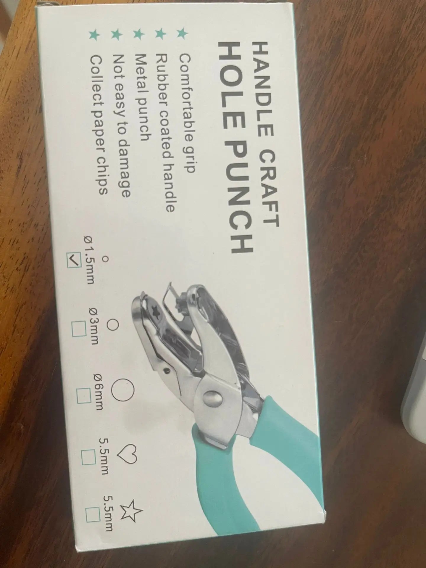 Handheld Single Hole Paper Punch