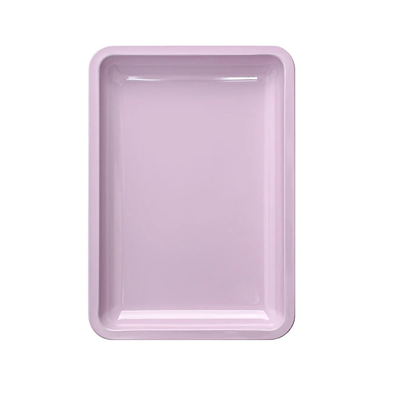 Stainless Steel Cosmetic & Nail Tool Storage Tray