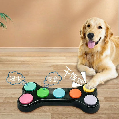 Recordable Pet Communication Buttons Soundboard