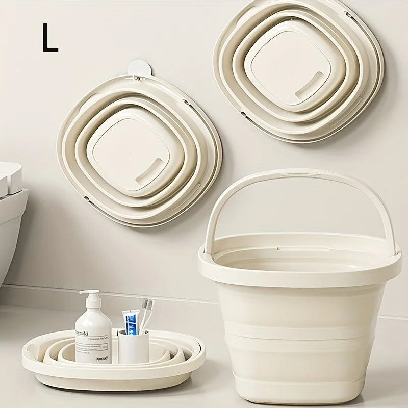 Collapsible Folding Bucket with Handle