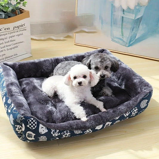 Plush Orthopedic Pet Sofa Bed