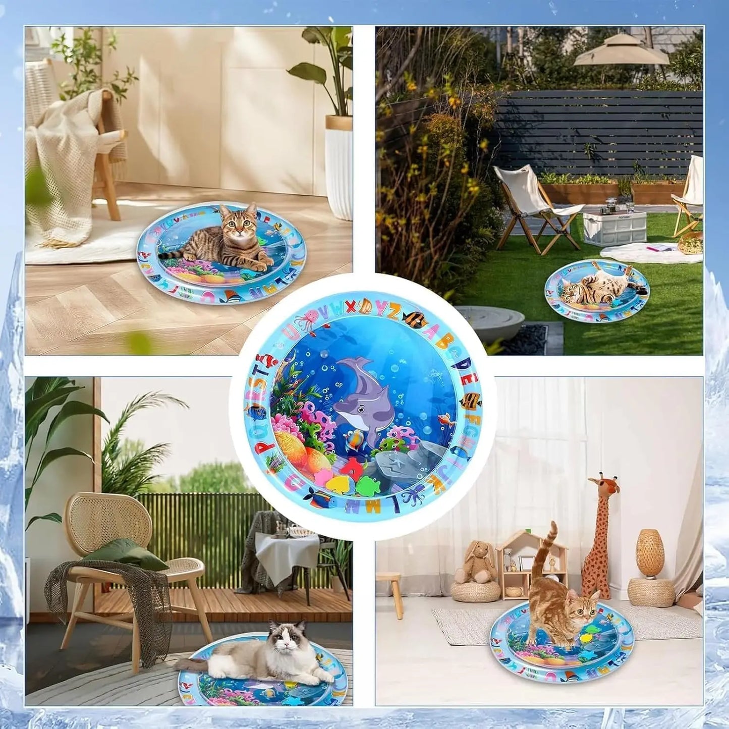 Pet Water Sensory Play Mat