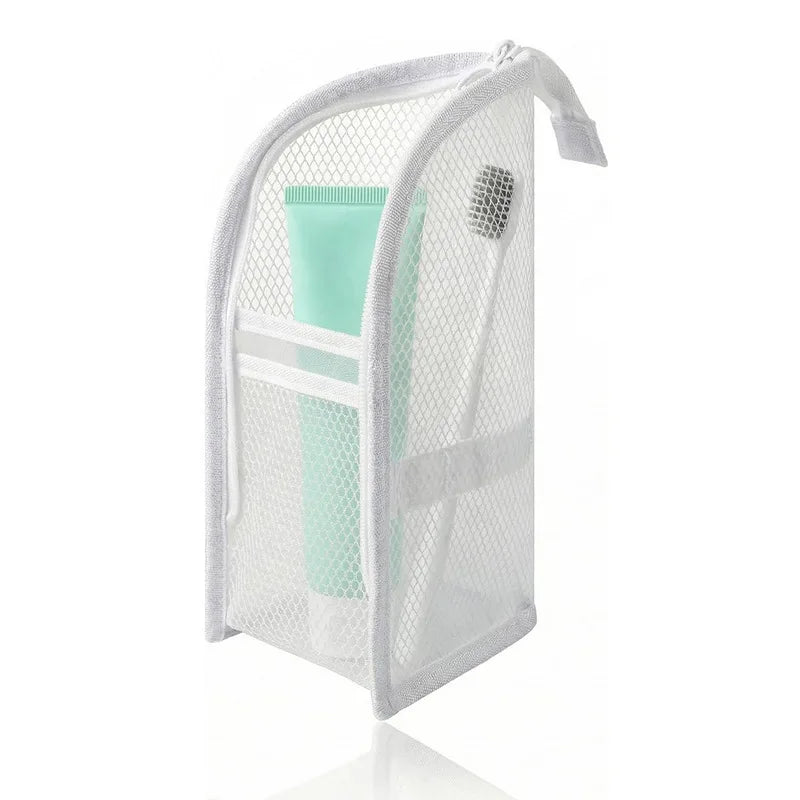 Standing Mesh Toiletry Travel Bag
