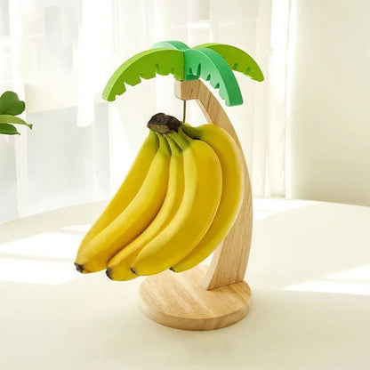 Wooden Banana Hanging Fruit Stand