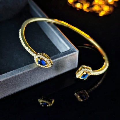 Adjustable Snake-Inspired Cuff Bracelet