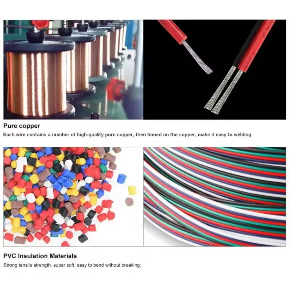22AWG LED Extension Cable Wire
