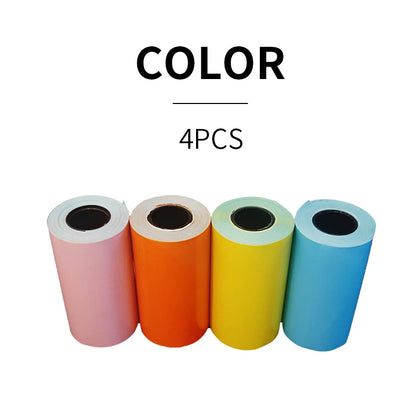 4 Roll 57×30mm Thermal Adhesive Label Paper