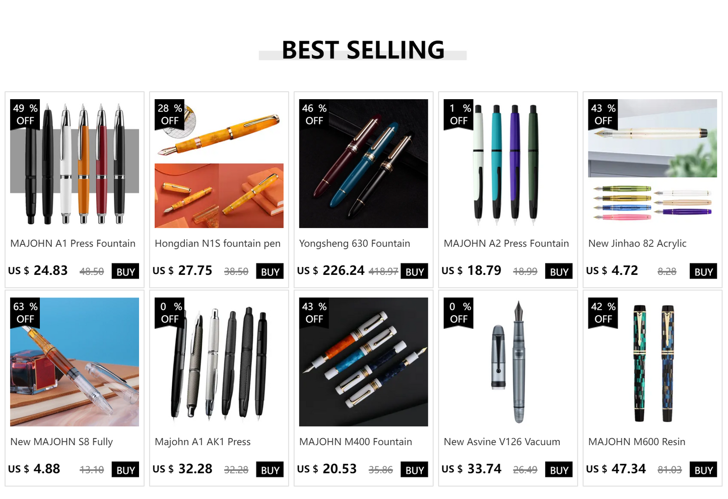 Universal Rotary Fountain Pen Ink Converter