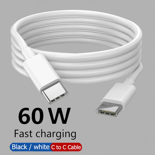 PD 60W USB Type C Cable For Iphone