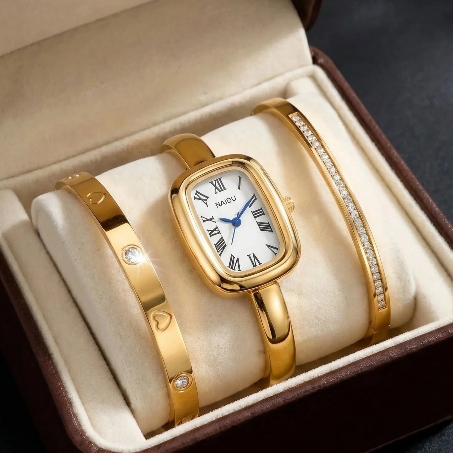 Women's Minimalist Roman Scale Quartz Fashion Watch