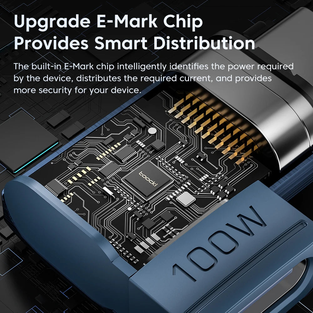 100W Magnetic USB-C OTG Adapter