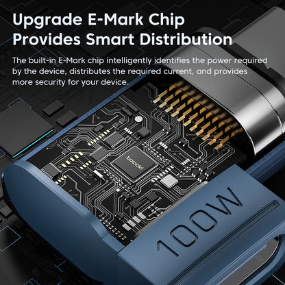 100W Magnetic USB-C OTG Adapter