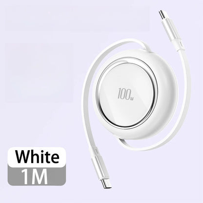 100W Fast Charging Type C Cable for IPhone 15