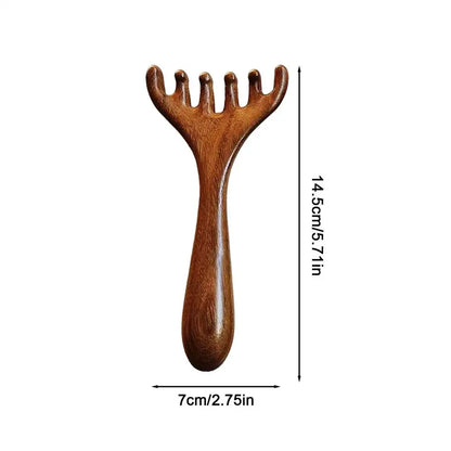 Sandalwood Antler Massage Comb