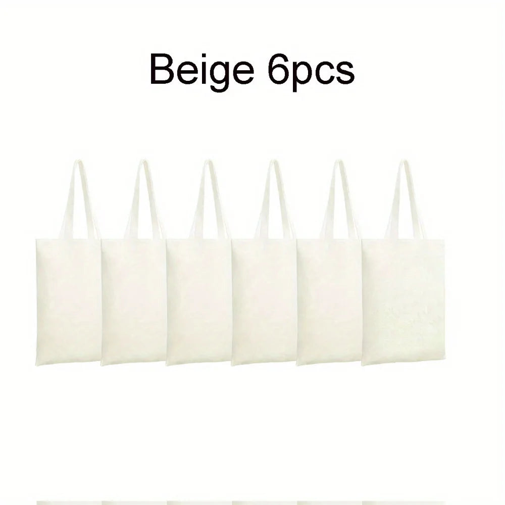 Blank Canvas Tote Bags for DIY & Everyday Use