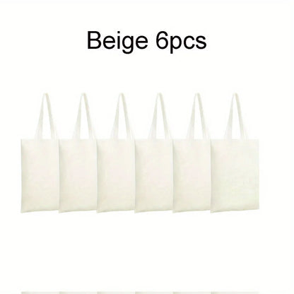 Blank Canvas Tote Bags for DIY & Everyday Use