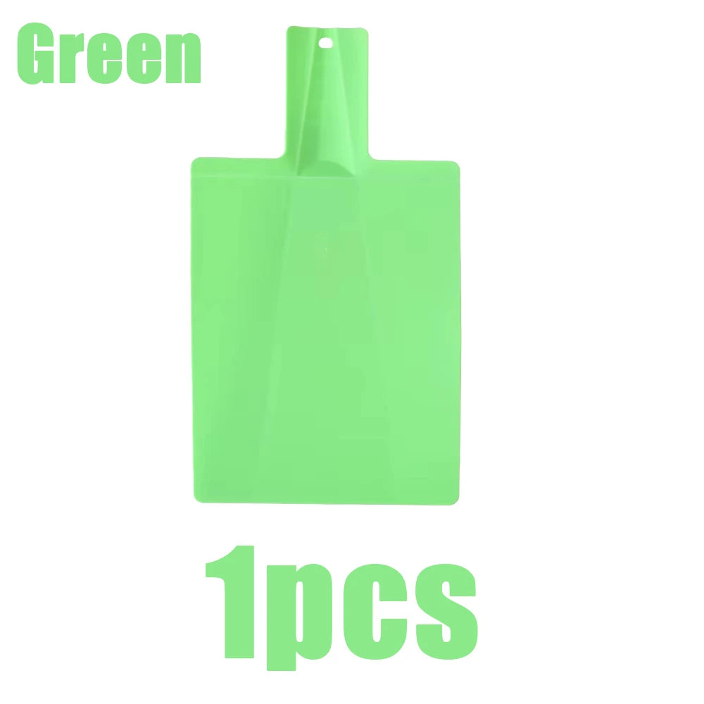 Foldable Shovel-Shaped Plastic Cutting Board