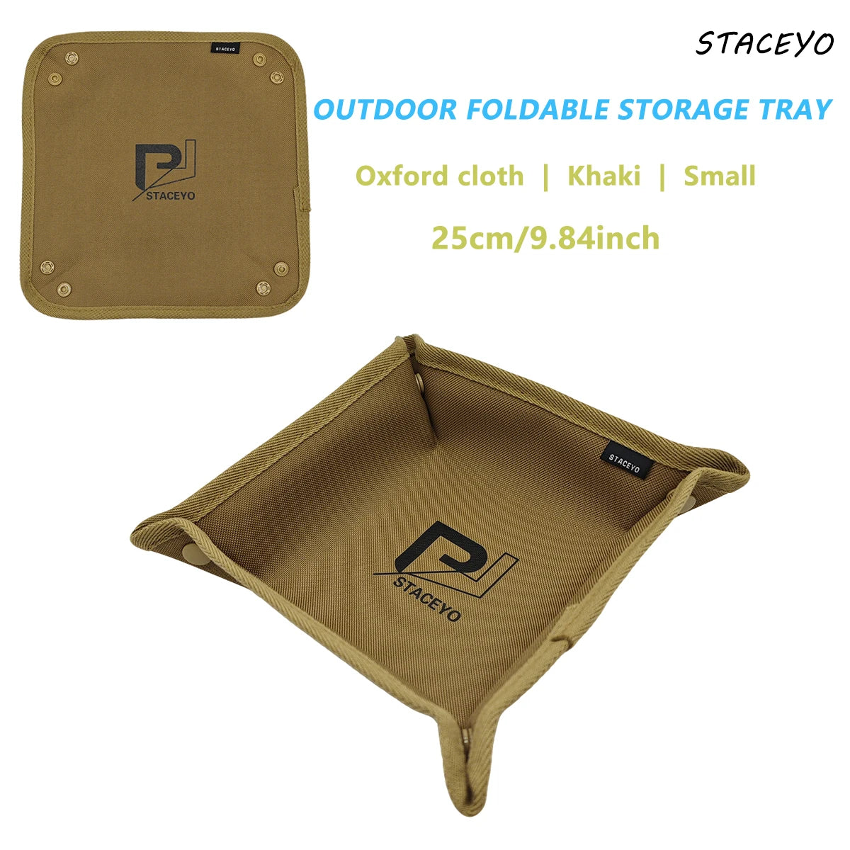 Foldable Oxford Fabric Storage Tray