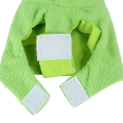 Frog Plush Bird Costume – Warm Hooded Parrot Outfit